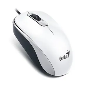 Genius Maus DX-110, 1000DPI, optisch, 3Tas., USB verdrahtet, weiss